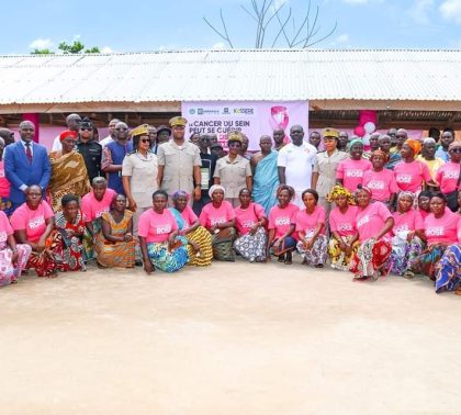 Eburnie Gold Fields sensibilise sur le dépistage du cancer du sein et plusieurs autres maladies à koun-Fao